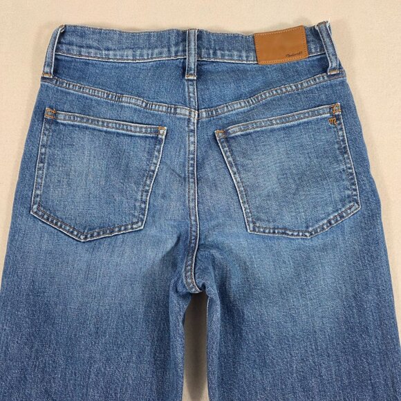 Madewell Jeans Womens 26 Blue Denim High Rise The Perfect Vintage Crop Jean - Picture 7 of 13